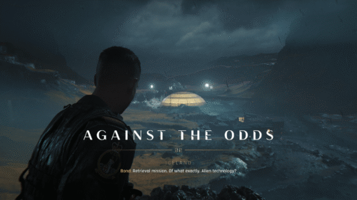 Chapter screenshot of 007 First Light video game interface.