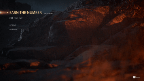Main Menu screenshot of 007 First Light video game interface.