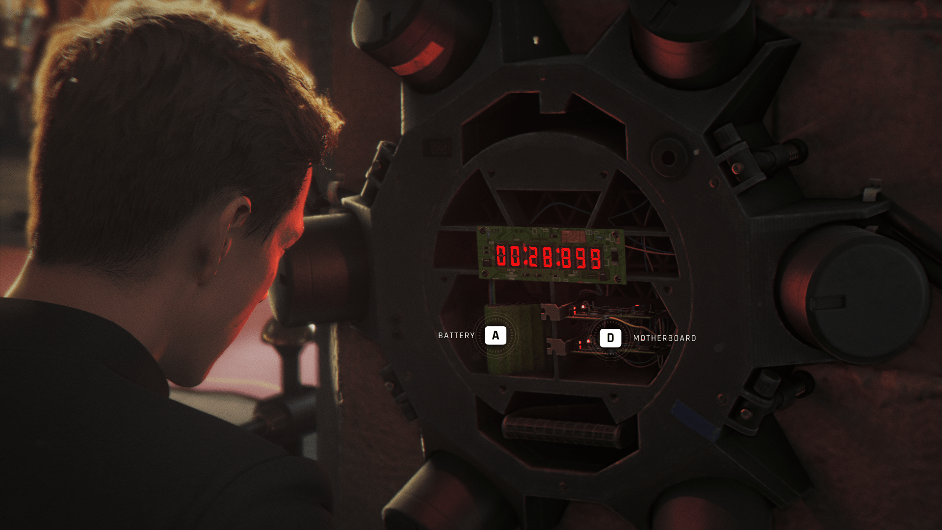 QTE screenshot of 007 First Light video game interface.
