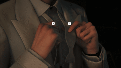 QTE screenshot of 007 First Light video game interface.