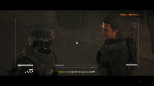 HUD screenshot of 007 First Light video game interface.