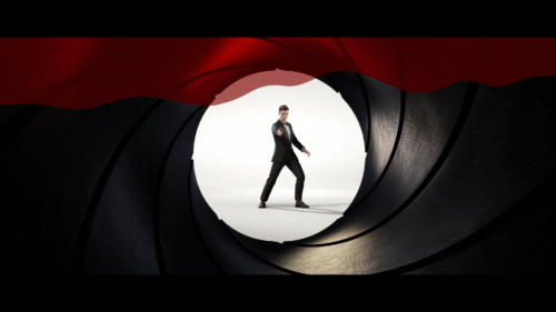 Logo screenshot of 007 First Light video game interface.