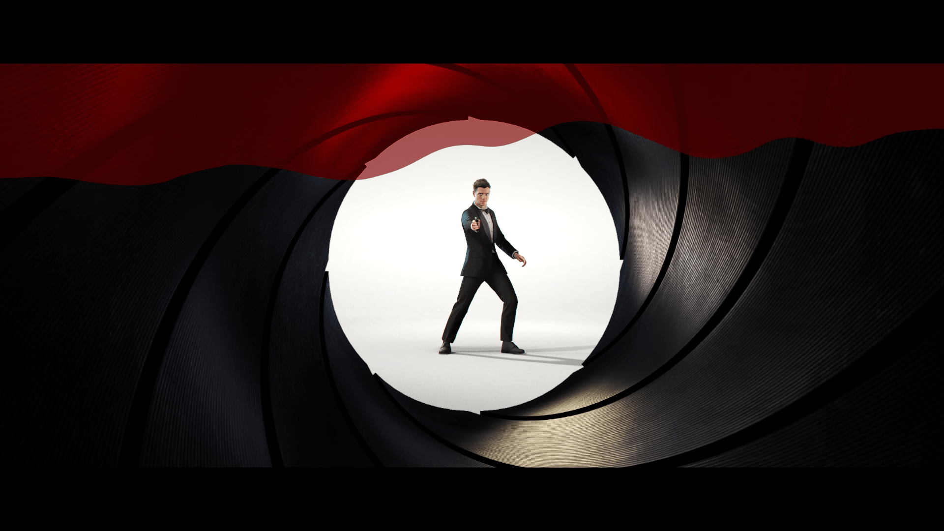 Logo screenshot of 007 First Light video game interface.