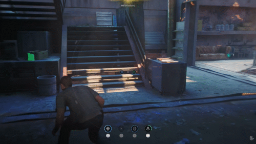 HUD screenshot of 007 First Light video game interface.
