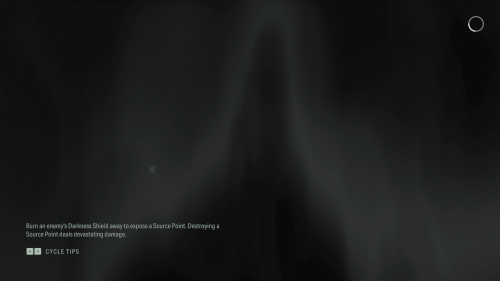 Loading screenshot of Alan Wake II video game interface.