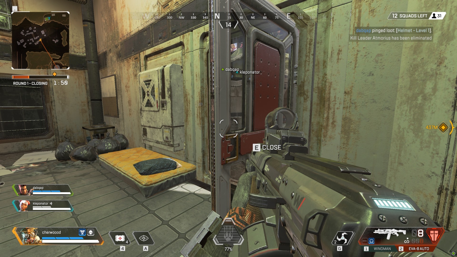 Use items screenshot of Apex Legends video game interface.