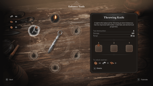 Enhance Tools screenshot of Assassin’s Creed Mirage video game interface.