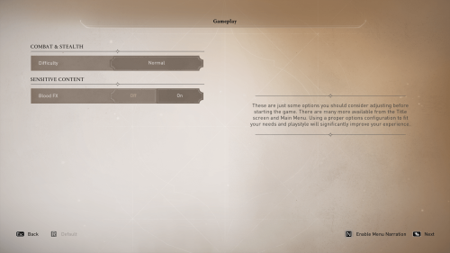 Gameplay screenshot of Assassin’s Creed Mirage video game interface.