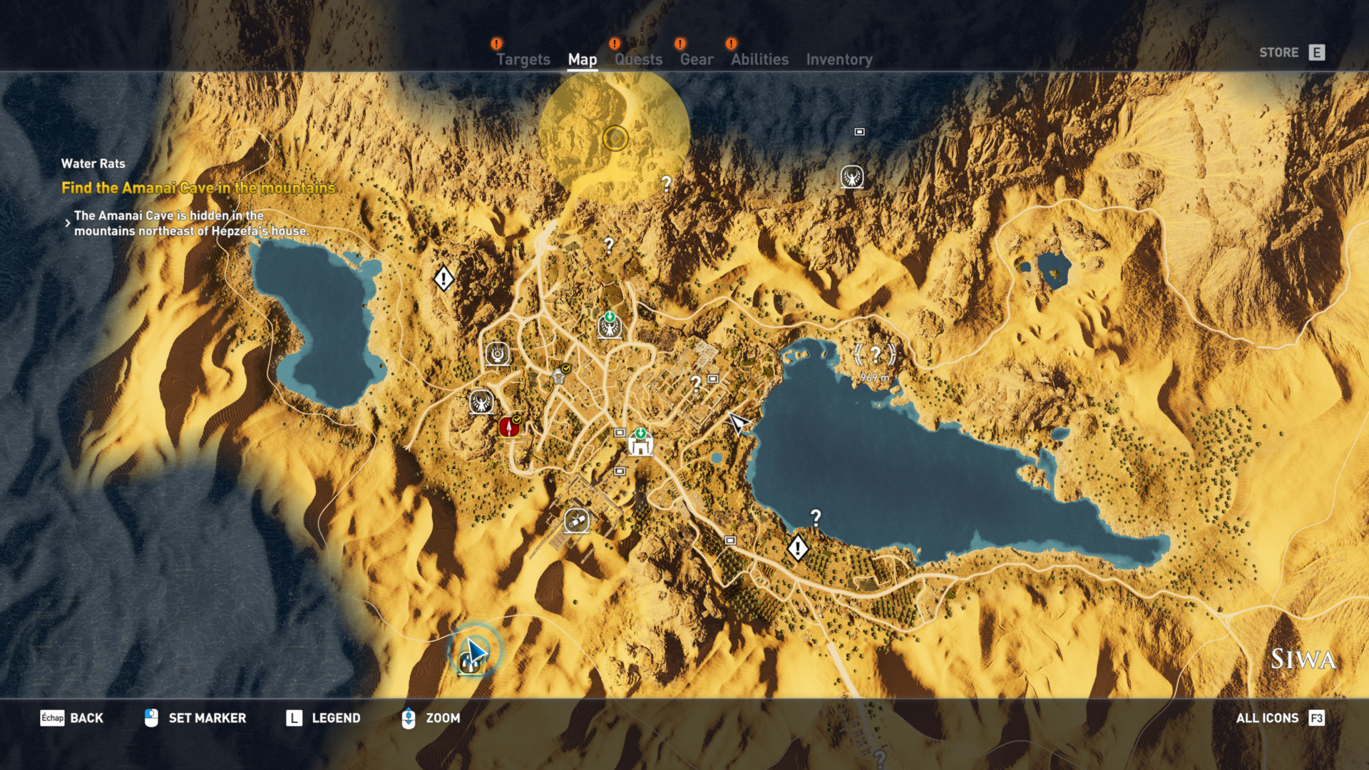 Assassin's Creed: Origins Map