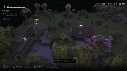 Base screenshot of Assassin’s Creed Shadows video game interface.