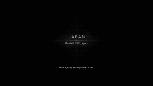 Chapter screenshot of Assassin’s Creed Shadows video game interface.