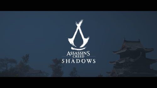Logo screenshot of Assassin’s Creed Shadows video game interface.