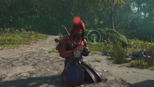 Meditation screenshot of Assassin’s Creed Shadows video game interface.