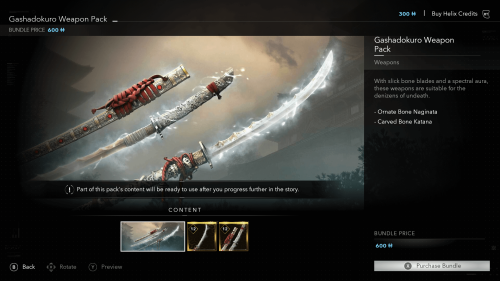 Store screenshot of Assassin’s Creed Shadows video game interface.