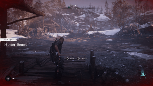 Move tutorial screenshot of Assassin’s Creed Valhalla video game interface.