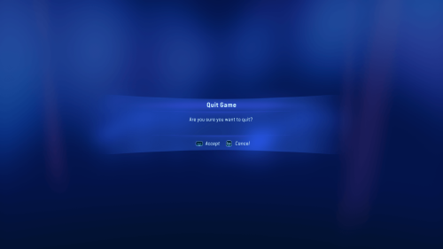 Confirmation screenshot of Avatar: Frontiers of Pandora video game interface.
