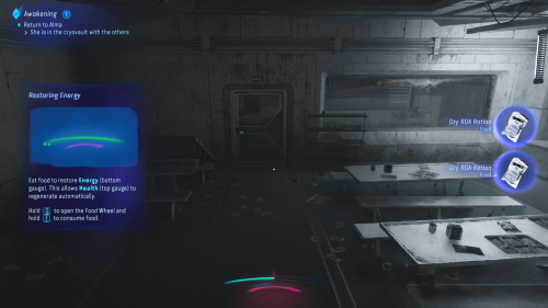 Hint screenshot of Avatar: Frontiers of Pandora video game interface.
