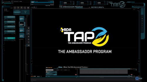 Interface screenshot of Avatar: Frontiers of Pandora video game interface.