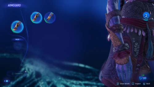 Item screenshot of Avatar: Frontiers of Pandora video game interface.