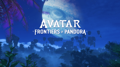 Logo screenshot of Avatar: Frontiers of Pandora video game interface.