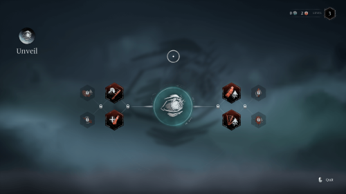 Skill Tree screenshot of Banishers: Ghosts of New Eden video game interface.