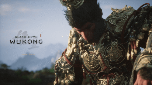Logo screenshot of Black Myth: Wukong video game interface.