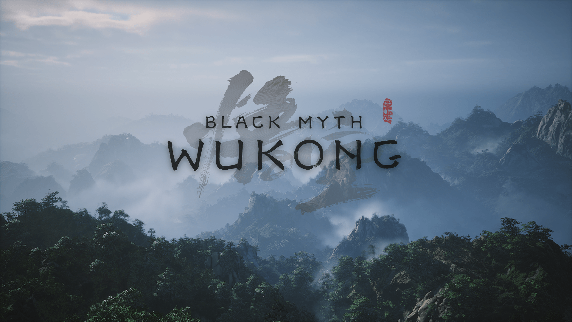 Logo screenshot of Black Myth: Wukong video game interface.