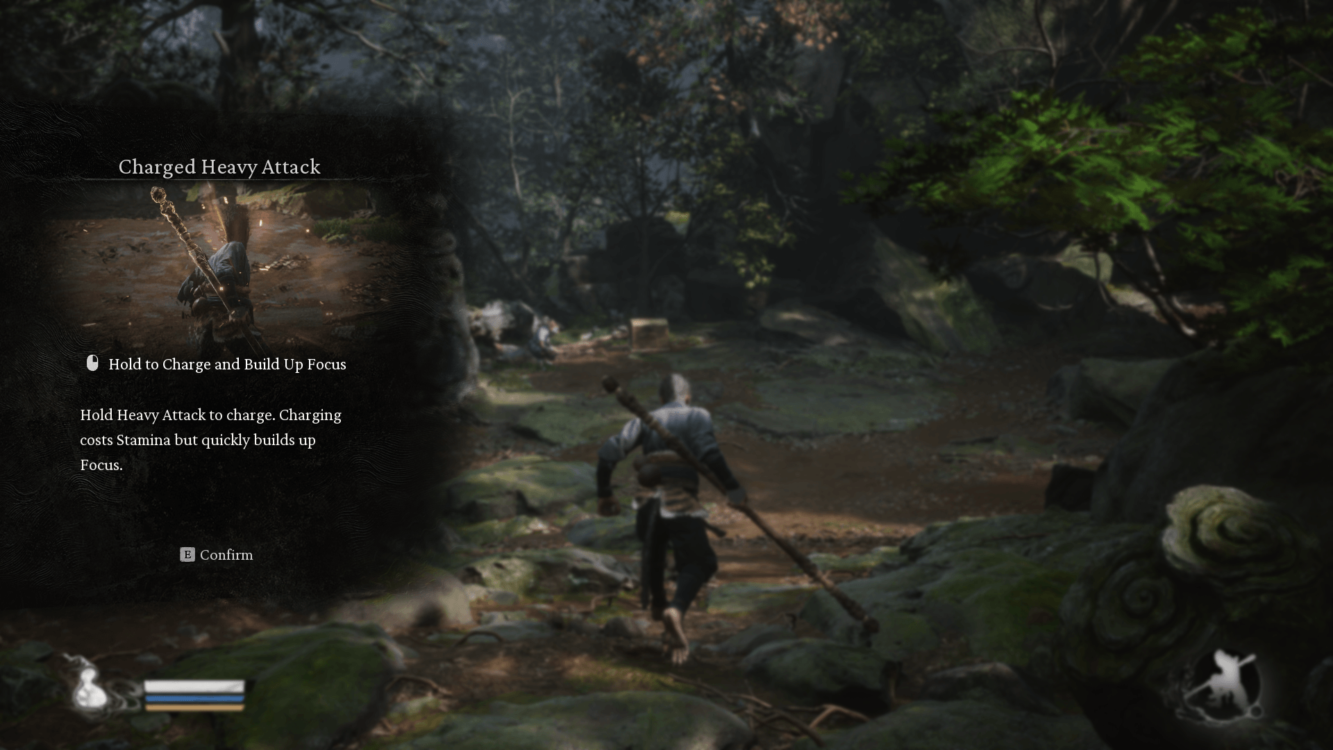 Hint screenshot of Black Myth: Wukong video game interface.