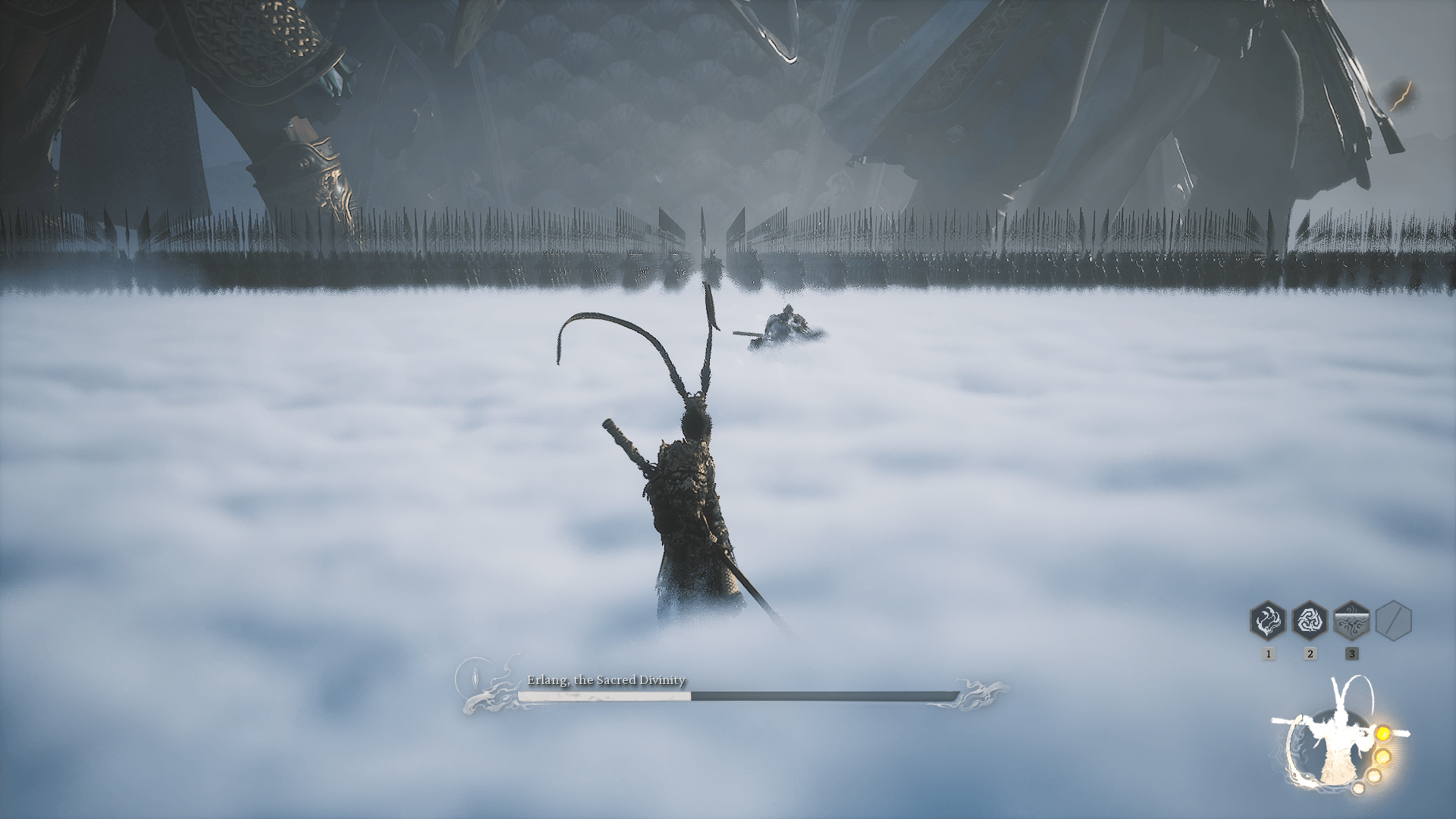 HUD screenshot of Black Myth: Wukong video game interface.