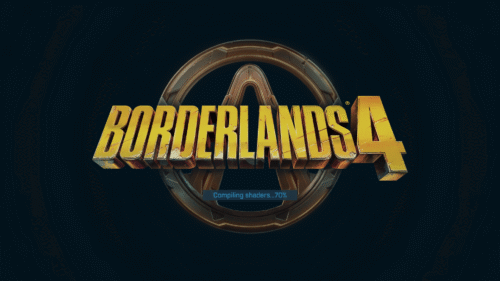Logo screenshot of Borderlands 4 video game interface.