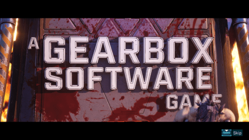Logo screenshot of Borderlands 4 video game interface.