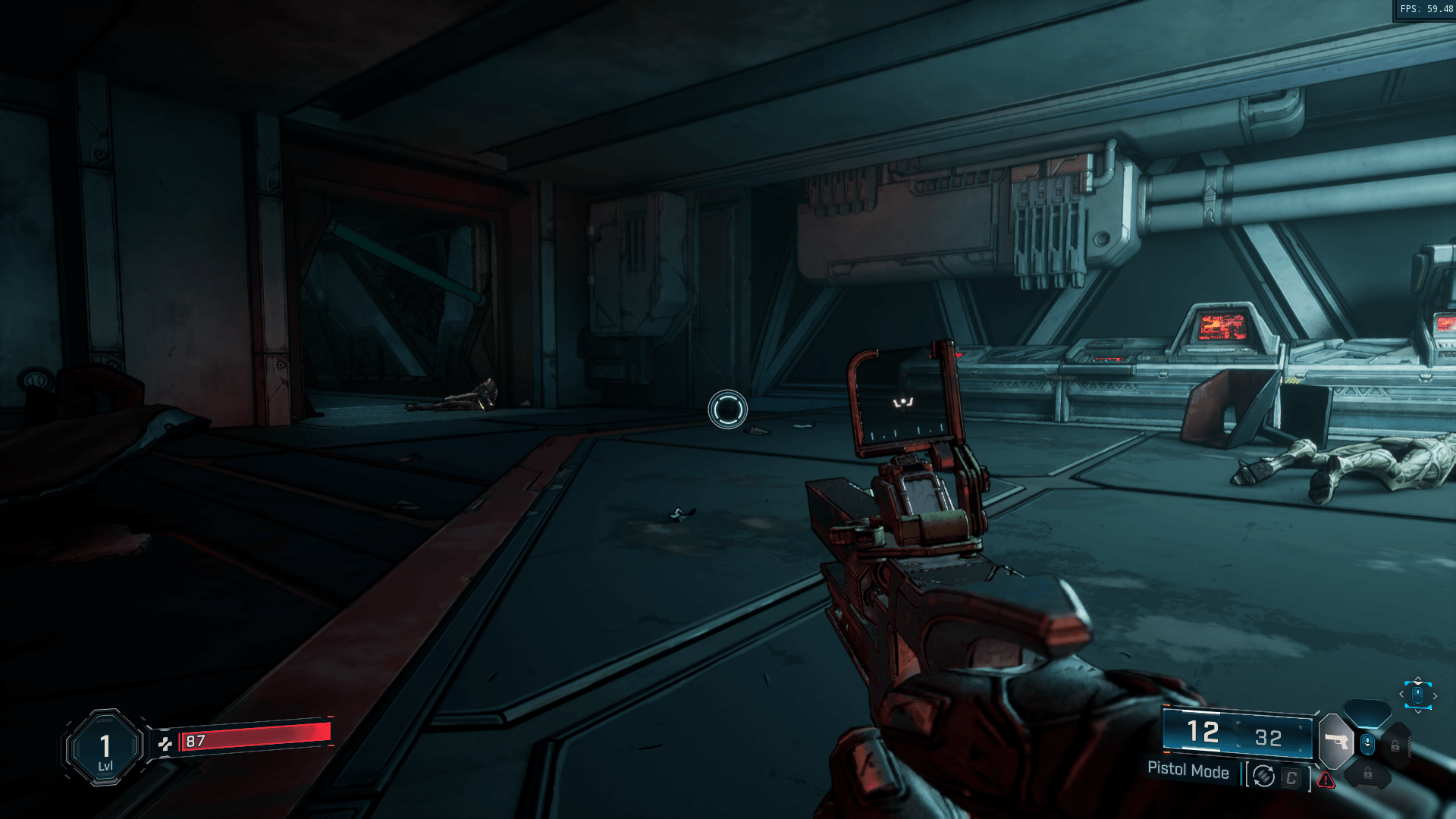 HUD screenshot of Borderlands 4 video game interface.