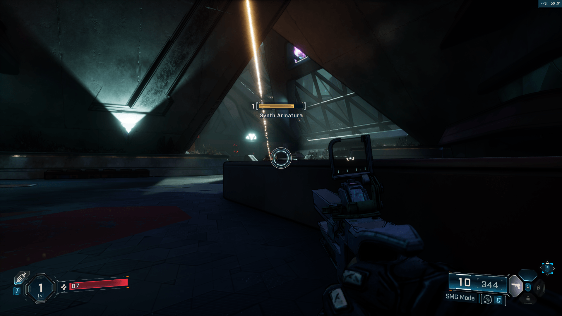 HUD screenshot of Borderlands 4 video game interface.