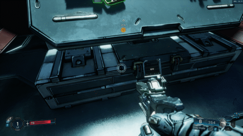 HUD screenshot of Borderlands 4 video game interface.