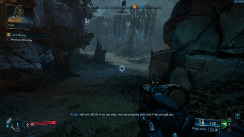 HUD screenshot of Borderlands 4 video game interface.