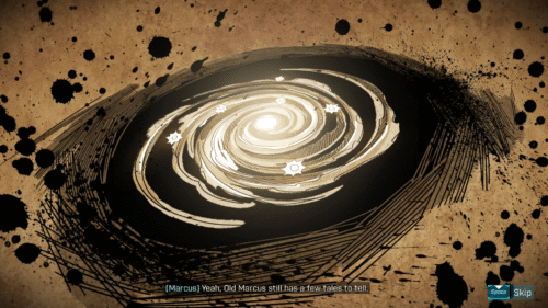 Cutscene screenshot of Borderlands 4 video game interface.