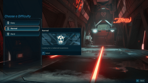 Difficulty Selection screenshot of Borderlands 4 video game interface.