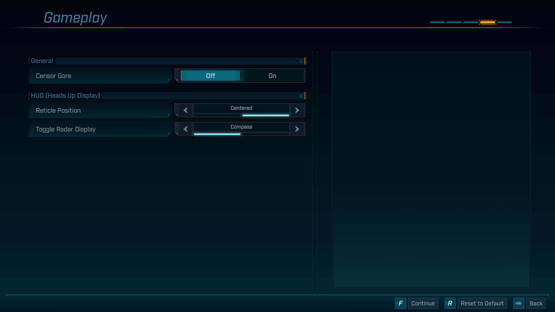 Gameplay  screenshot of Borderlands 4 video game interface.