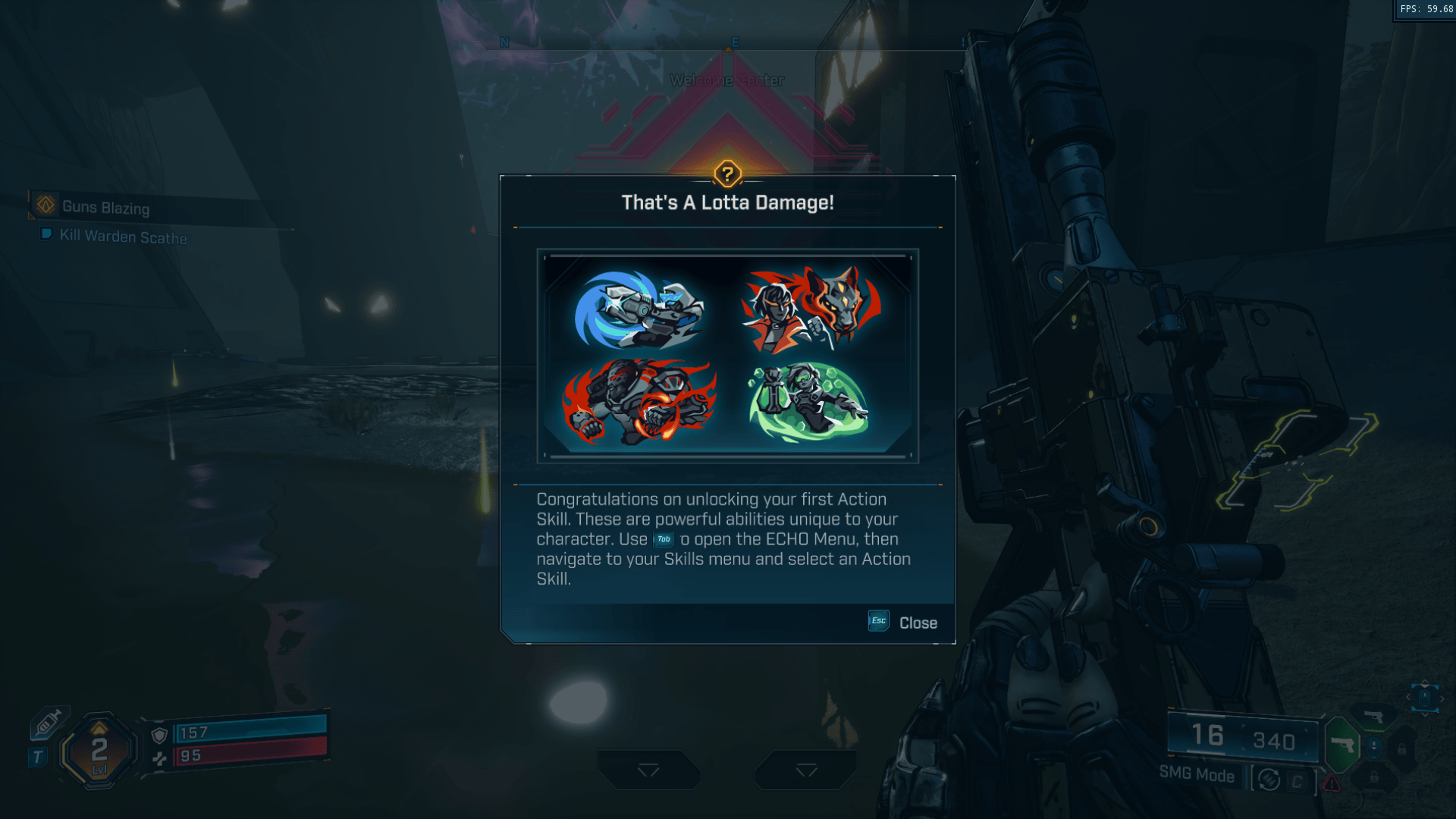 Hint screenshot of Borderlands 4 video game interface.