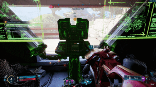 Interact screenshot of Borderlands 4 video game interface.