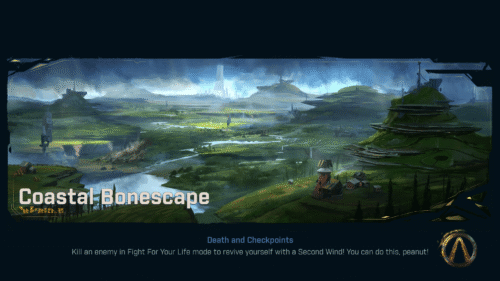Loading screenshot of Borderlands 4 video game interface.