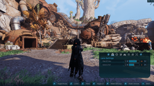 Photo Mode screenshot of Borderlands 4 video game interface.