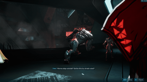 Subtitles screenshot of Borderlands 4 video game interface.