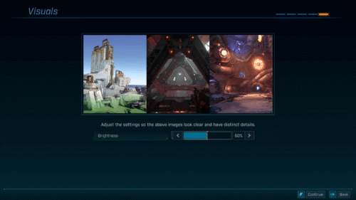 Visuals screenshot of Borderlands 4 video game interface.