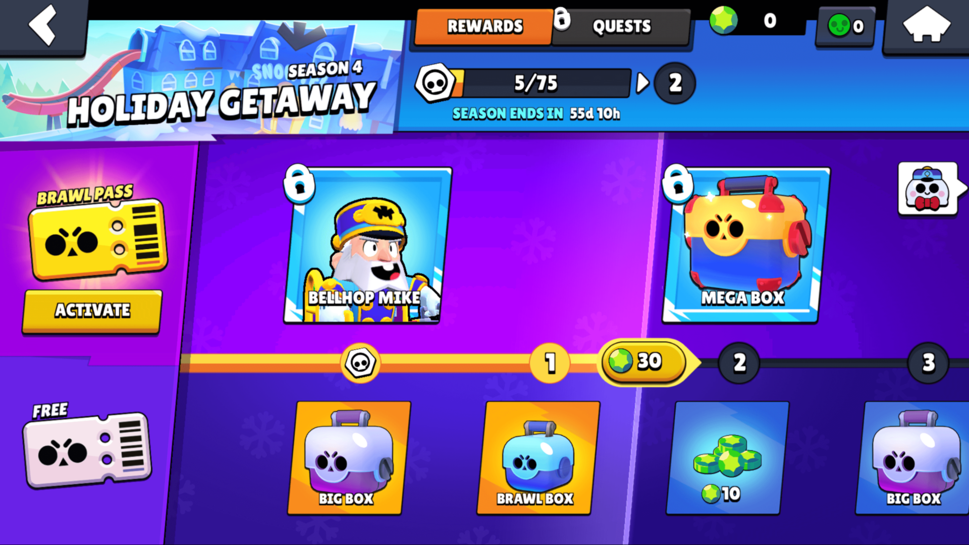 brawl stars free brawl pass 2024