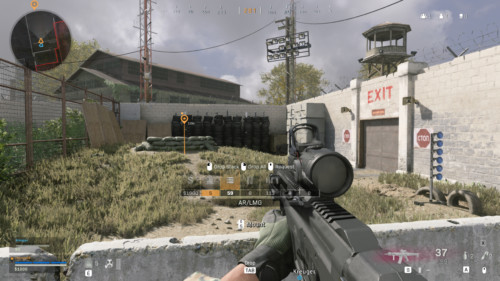 Drop stack screenshot of Call of Duty: Modern Warfare video game interface.