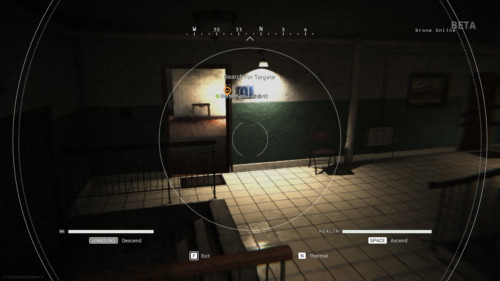 Search for targets screenshot of Call of Duty: Modern Warfare video game interface.