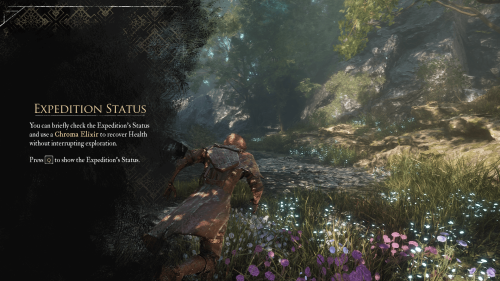 Tutorial screenshot of Clair Obscur: Expedition 33 video game interface.