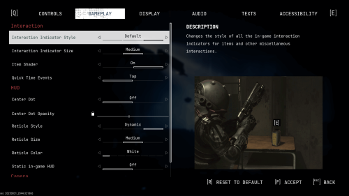 Gameplay screenshot of Cronos: The New Dawn video game interface.