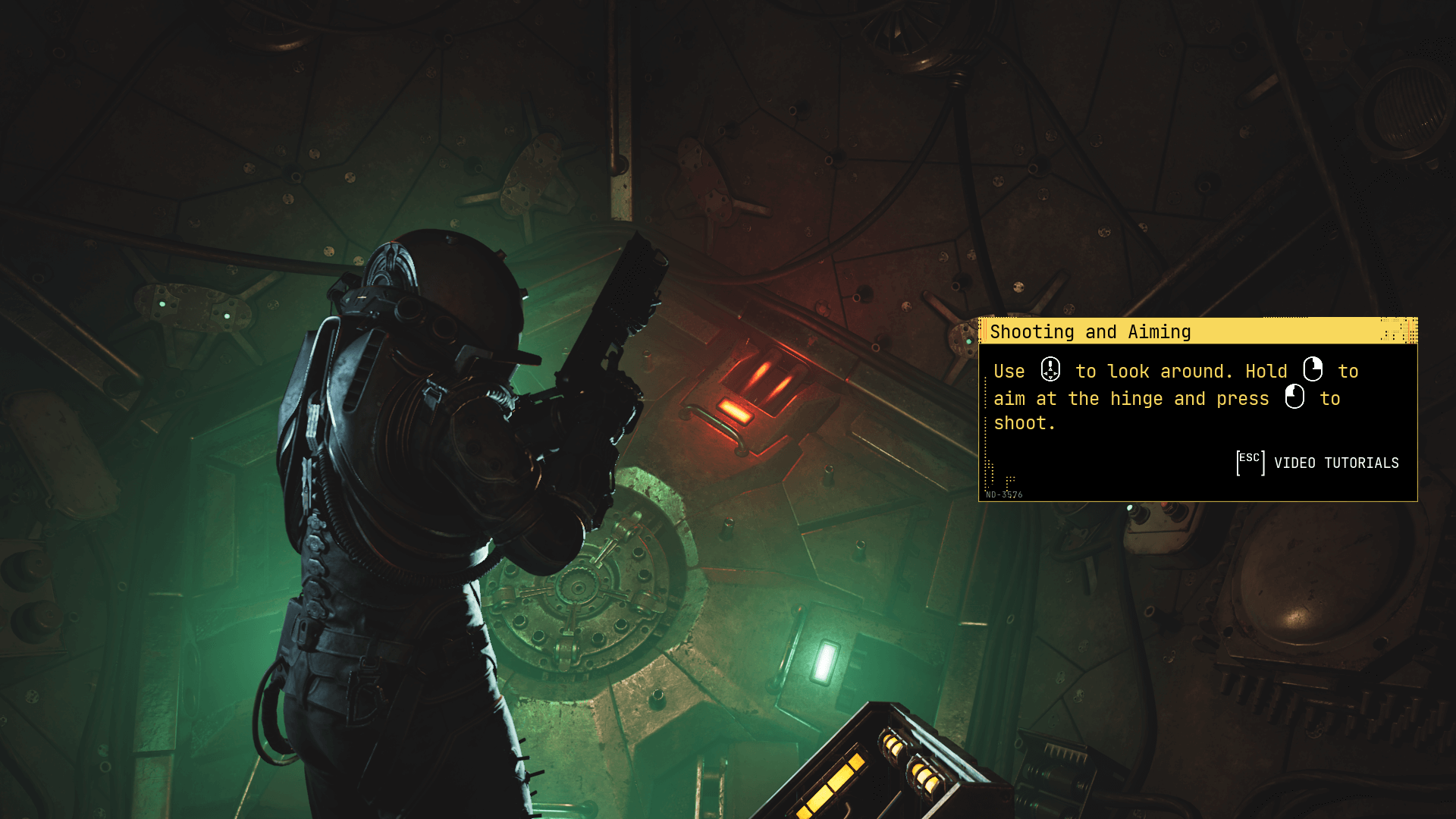Hint screenshot of Cronos: The New Dawn video game interface.